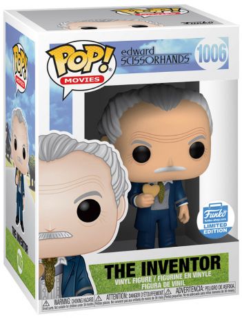 Figurine Funko Pop Edward aux mains d'argent #1006 L'inventeur