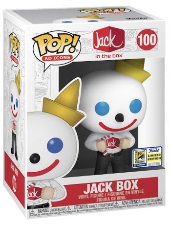 Figurine Funko Pop Icônes de Pub #100 Jack Box