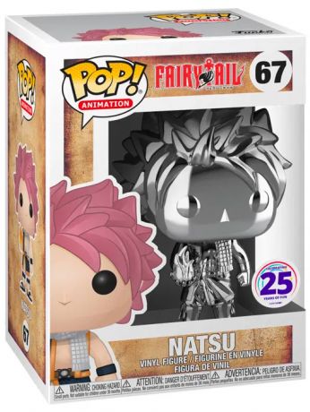 Figurine Pop Fairy Tail #67 pas cher : Natsu - Chrome