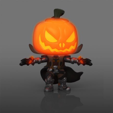 Figurine Funko Pop Overwatch #520 Reaper Pumpkin - Glow in the Dark