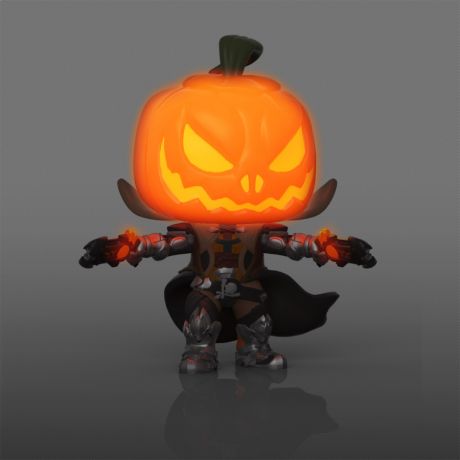 Figurine Funko Pop Overwatch #520 Reaper Pumpkin - Glow in the Dark