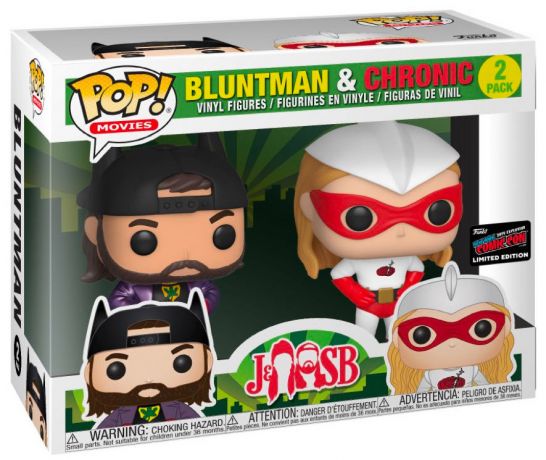 Figurine Funko Pop Comic Book Men Bluntman et Chronic