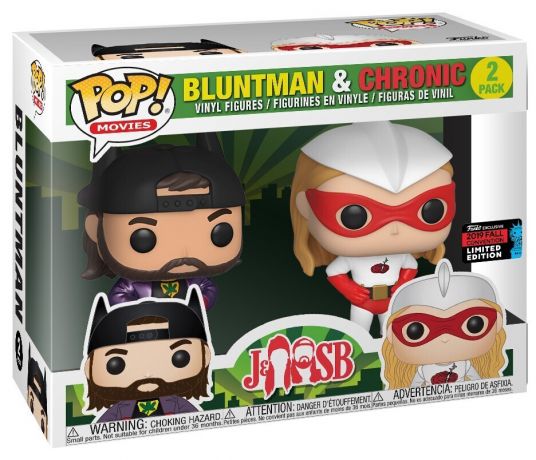 Figurine Funko Pop Comic Book Men Bluntman et Chronic