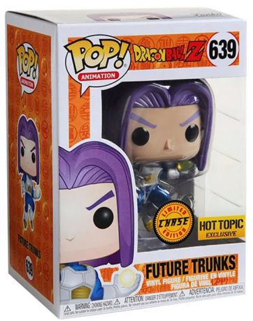 Figurine Funko Pop Dragon Ball Z #639 Futur Trunks métallique [Chase]