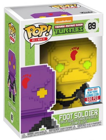 Figurine Funko Pop Tortues Ninja #09 Foot Soldier jaune