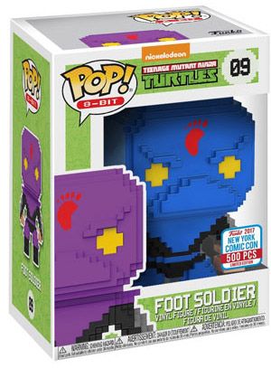 Figurine Funko Pop Tortues Ninja #09 Foot Soldier Bleu 