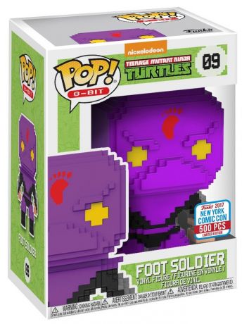 Figurine Funko Pop Tortues Ninja #09 Foot Soldier violet