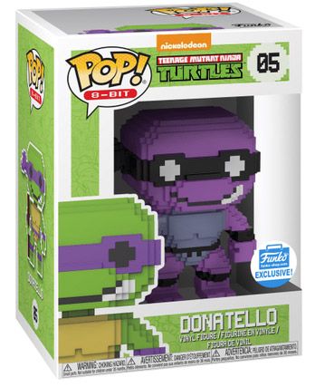Figurine Funko Pop Tortues Ninja #05 Donatello violet