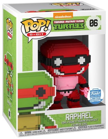 Figurine Funko Pop Tortues Ninja #06 Raphael Rouge