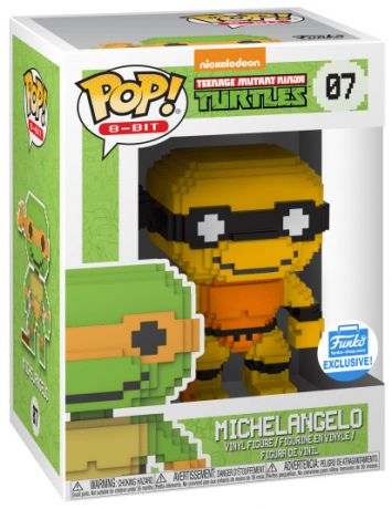 Figurine Funko Pop Tortues Ninja #07 Michelangelo orange