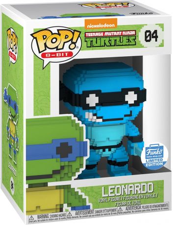 Figurine Funko Pop Tortues Ninja #04 Leonardo Bleu 