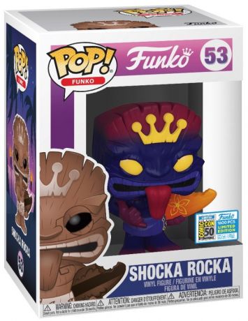 Figurine Funko Pop Fantastik Plastik #53 Shocka Rocka Violet