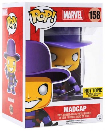 Figurine Funko Pop Marvel Comics #158 Madcap - Métallique