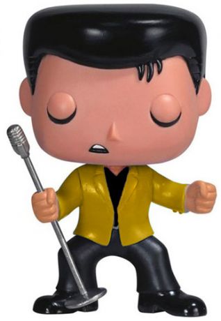 Figurine Funko Pop Elvis Presley #02 Elvis Presley 1950's - Métallique Or