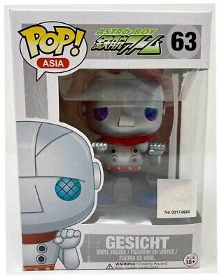 Figurine Funko Pop Astro Boy #63 Gesicht 