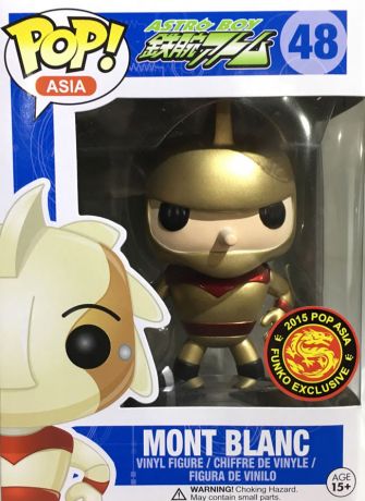 Figurine Funko Pop Astro Boy #48 Mont Blanc métallique 