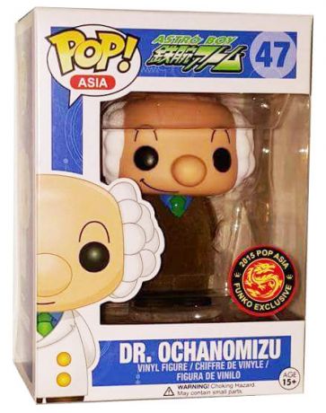 Figurine Funko Pop Astro Boy #47 Dr. Ochanomizu - Flocked