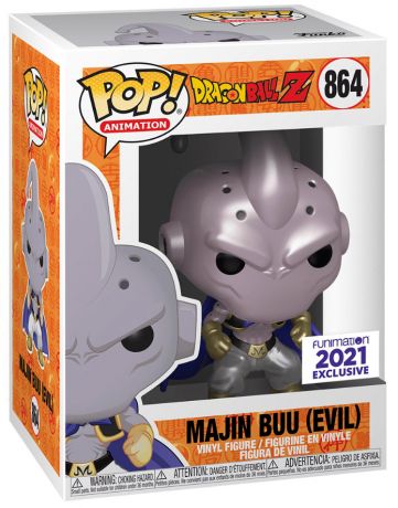 Figurine Funko Pop Dragon Ball Z #864 Majin boo maigre - Métallique