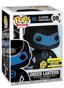 Figurine Funko Pop DC Super-Héros #09 Green Lantern Silhouette - Glow In The Dark