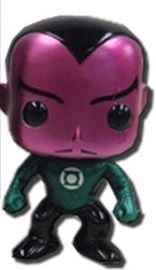 Figurine Funko Pop Green Lantern #12 Sinestro - Métallique