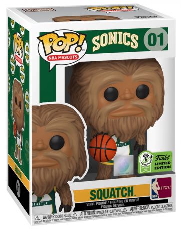 Figurine Funko Pop NBA #01 Seattle Squatch