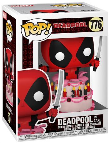 Figurine Funko Pop Deadpool [Marvel] #776 Deadpool dans le gâteau 