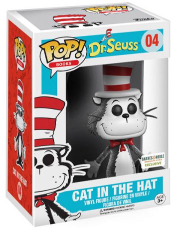 Figurine Funko Pop Dr. Seuss #04 Le Chat chapeauté - Flocked