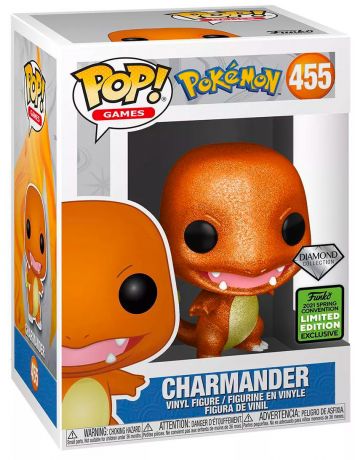 Figurine Funko Pop Pokémon #455 Salamèche Diamant