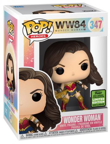 Figurine Funko Pop Wonder Woman 1984 - WW84 #347 Wonder Woman avec Tiara Boomerang Métallique