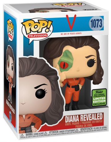 Figurine Funko Pop V : La série #1073 Diana avec tête de lézard 