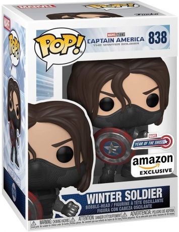 Figurine Funko Pop Captain America : Le Soldat de l'hiver #838 Soldat D'hiver