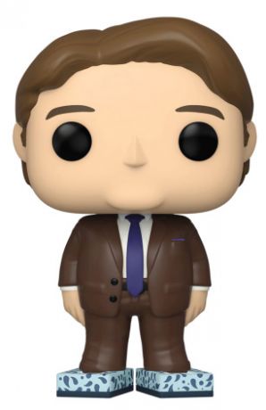 Figurine Funko Pop The Office #1048  Kevin Malone chaussures boîte à mouchoirs