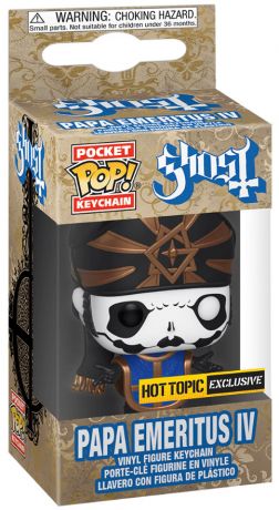 Figurine Funko Pop Ghost (groupe) Papa Emeritus IV - Porte clés