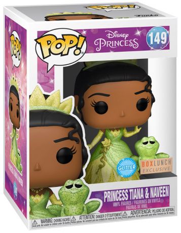 Figurine Funko Pop La Princesse et la Grenouille [Disney] #149  Princesse Tiana et Naveen Glitter