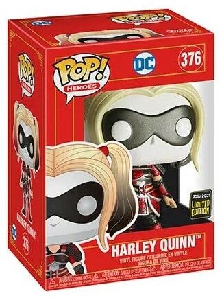 Figurine Funko Pop DC Comics #376 Harley Quinn Imperial Palace - Métallique 
