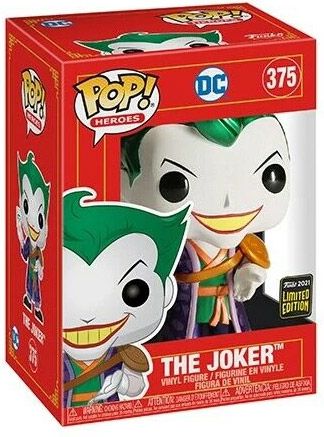 Figurine Funko Pop DC Comics #375 Joker Imperial Palace - Métallique