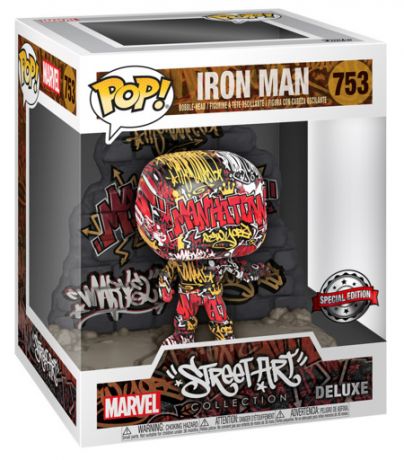 Figurine Funko Pop Marvel Comics #753 Iron Man Street Art