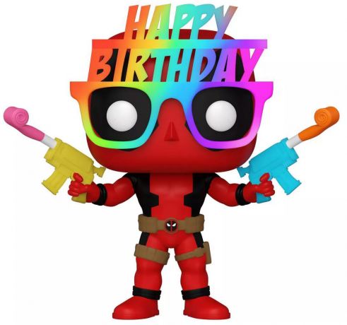 Figurine Funko Pop Deadpool [Marvel] #783 Lunettes d'anniversaire Deadpool