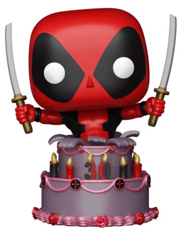 Figurine Funko Pop Deadpool [Marvel] #776 Deadpool dans le gâteau métalisé
