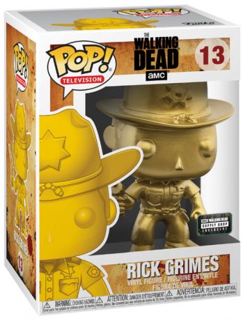 Figurine Funko Pop The Walking Dead #13 Rick Grimes - Or