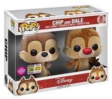 Figurine Funko Pop Tic et Tac [Disney] Tic et Tac Flocked - Pack