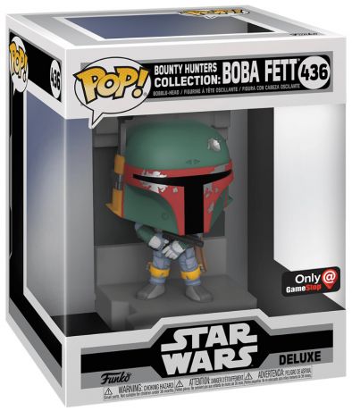 Figurine Funko Pop Star Wars 5 : L'Empire Contre-Attaque #436 Bounty Hunters Collection: Boba Fett
