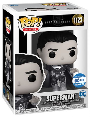 Figurine Funko Pop Zack Snyder's Justice League #1123 Superman - Métallique