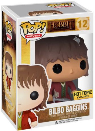 Figurine Funko Pop Le Hobbit #12 Bilbon Sacquet Toile d'araignée