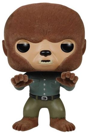 Figurine Funko Pop Universal Monsters #114 Le Loup-Garou - Flocked