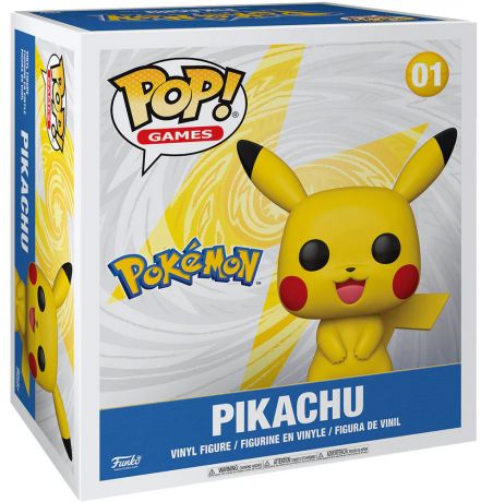 Figurine Funko Pop Pokémon #01 Pikachu 46 cm