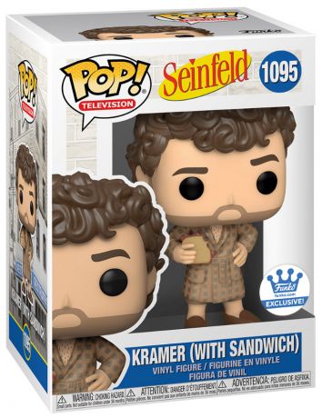 Figurine Funko Pop Seinfeld #1095 Kramer avec Sandwich