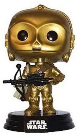 Figurine Funko Pop Star Wars 9 : L'Ascension de Skywalker #341 C-3PO with Bowcaster