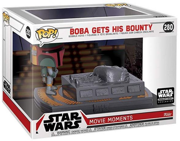 Figurine Funko Pop Star Wars 5 : L'Empire Contre-Attaque #280 Boba Gets His Bounty