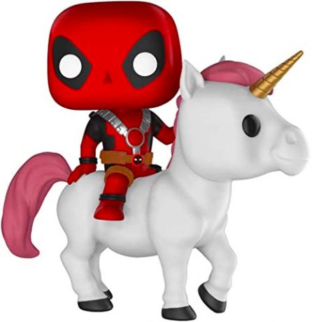 Figurine Funko Pop Deadpool [Marvel] #36 Deadpool sur licorne